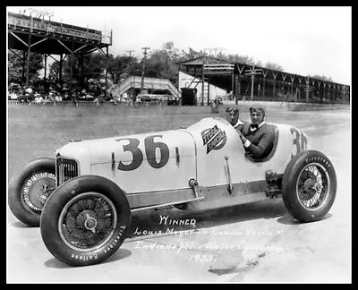 Indy 500 Winner Louis Meyer Photo 8X10 Indianapolis 1933 Race Speedway • $7.95