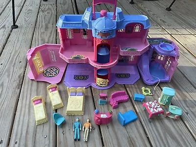 Fisher Price Loving Family Sweet Streets Dollhouse Motel Furniture Figures Lot • $49.99