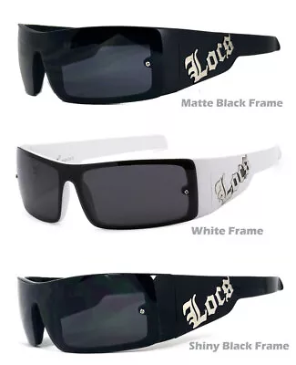 1 Or 2 Pair(s) Mens OG Locs Authentic Flat Top  Gangster Cholo Sunglasses LC54 • $10.99