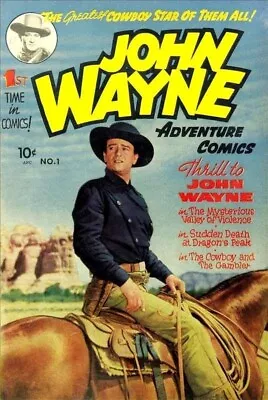 John Wayne Adventure Comics #1 Photocopy Comic Book • $8