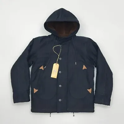 BOB DONG Observer Parka Winter Heavyweight Mens Hooded N-1 Deck Jacket Amekaji • $255.99