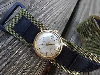 Vintage Men's Gallet 25 Jewels Swiss Watch Serviced International Sale • $495