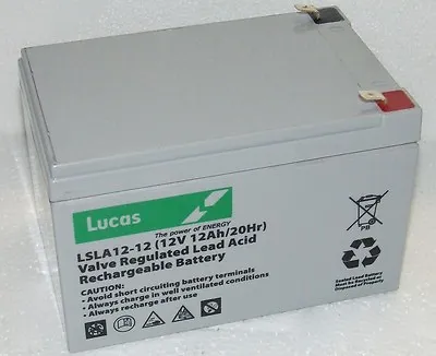 Yucel Y12-12 Replacement Battery Lucas • £29.50