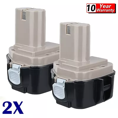 2X 12V 4.8AH Battery For Makita 1220 1222 1233 1234 192681-5 192696-2 1201A PA12 • $25.89