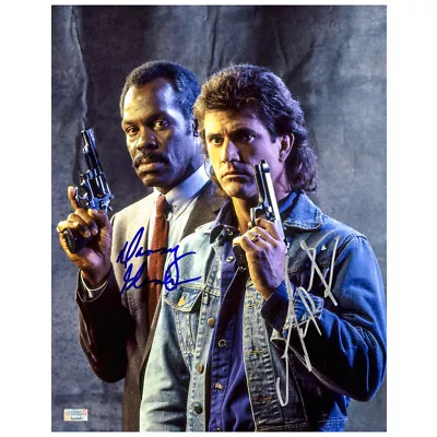 Mel Gibson And Danny Glover Autographed 1987 Lethal Weapon 11x14 Photo • $128.50