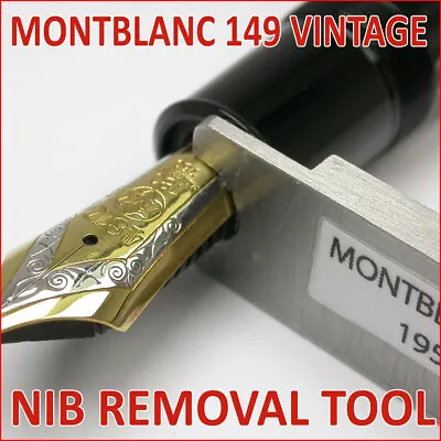 1950-2014 Montblanc Masterpiece 149 Nib Removal Tool Fountain Pen Repair Wrench • $45