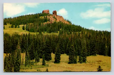 Vintage Postcard Rabbit Ears Peak Pass Steamboat Springs Kremlin • $4