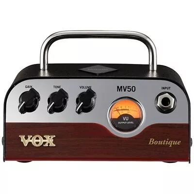 Vox MV50-BQ Boutique Compact Head Guitar Amplifier  Equipped With Nutube 6P1 • $169.99