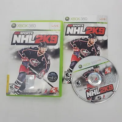 $8.99 • Buy NHL 2K9 XBOX 360 Sports (Video Game) Complete With Manual 