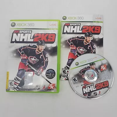 $8.99 • Buy NHL 2K9 XBOX 360 Sports (Video Game) Complete With Manual 