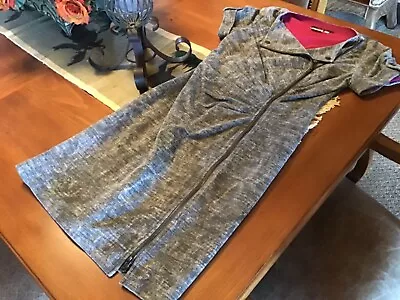 Maggy L Size 2 Gray Dress • $25