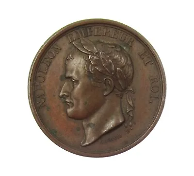 FRANCE 1840 TOMB OF NAPOLEON 25mm MEDAL - BY CAUNOIS • £85