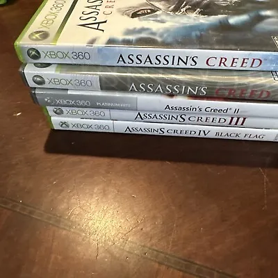 $27.07 • Buy Xbox 360 Assassin's Creed Game Lot 5 Games