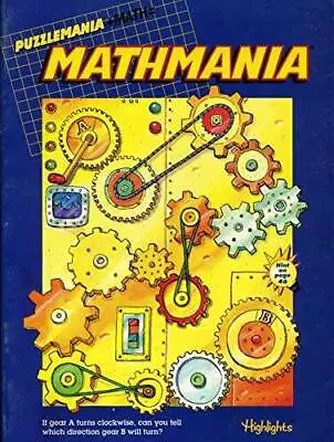 Puzzlemania  Math  Mathmania - Paperback - ACCEPTABLE • $4.49