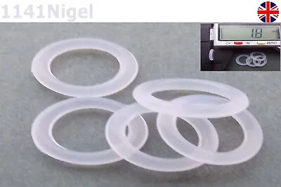 £1.97 • Buy 7.1mm ID  1.8mm CS O Rings Seal Silicone VMQ Sealing O-rings Washers UK Last Few