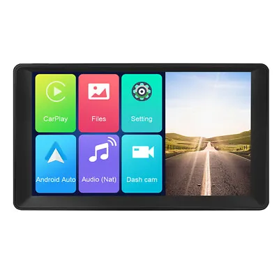 9in Car Dash Camera Wireless Carplay Monitor Radio Bluetooth Player Night Vision • $115.10