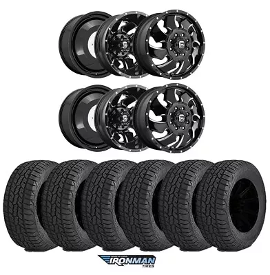 20 Fuel Dually Wheel Tire Package Set All Terrain At Fit Ford F-350 • $3995