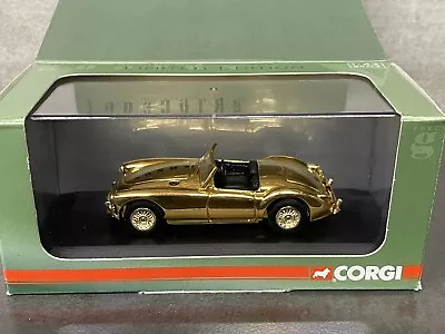 1:43 *BOXED* CORGI VANGUARDS MGA Open Top 50th Anniversary VA05007 GOLD MODEL! • $25.25