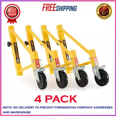 MetalTech Set Of 14-Inch Baker Style Scaffolding Outriggers With Casters 4 Pack • $115.82