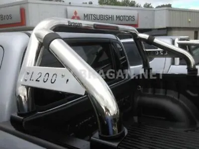 $727.28 • Buy Sport Roll Bar Rollbar + Spots + Brake Light To Fit Mitsubishi L200 Triton 05-15
