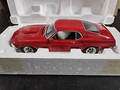 Acme 1969 Ford Mustang Boss 429 In Candy Apple Red #a1801866 1:18 Le Of 429. New • $269.95