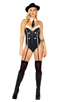Sexy 2pc Mafia Diva Halloween Cosplay Costume • $73.95