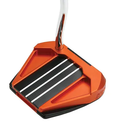 NEW Maltby KE4 MAX Golf Club Putter Head RH Orange/Black W/Head Cover  Authentic • $198.50