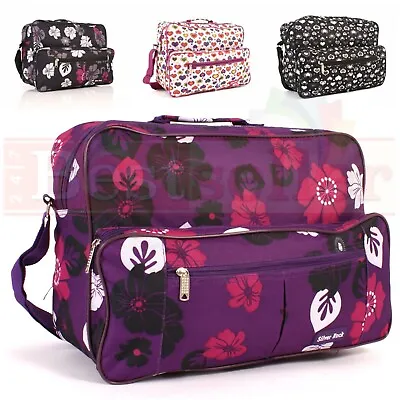 Lightweight Ladies Womens Hand Luggage Cabin Bag Flight Travel Gym Sport Holdall • £89.95