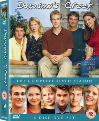 Dawson's Creek: Season 6 DVD Drama (2006) James Van Der Beek Quality Guaranteed • £3.84