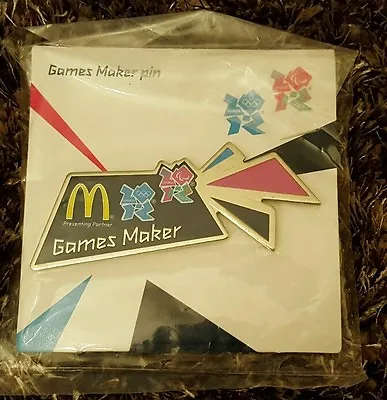 Games Maker Pin London 2012 • £3.49
