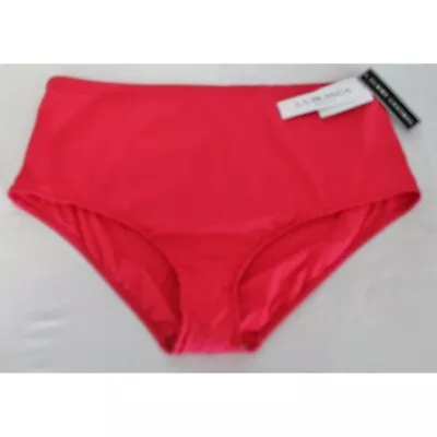 La Blanca Swimwear Core Solid Hi-rise Pant Bottom Plus Pink Size 22w Lb5r090w • $13.05