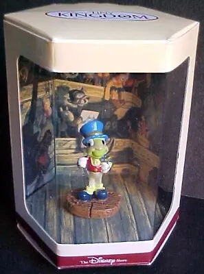 Disney Store Tiny Kingdom Pinocchio Jiminy Cricket Mini Figure Miniature In Box • $24.50