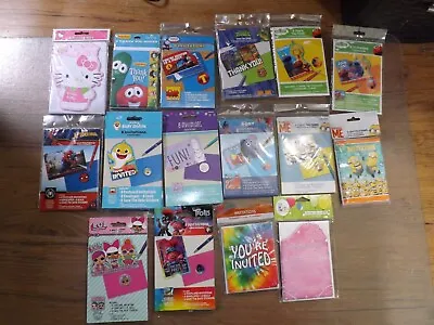 $10 • Buy NEW Kids Birthday Party Supplies Invitations Thomas The Train Hello Kitty U PICK