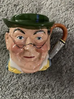 Vintage Kelsboro Ware Toby Jug/Liquor Decanter Mr Pickwick • £12.50