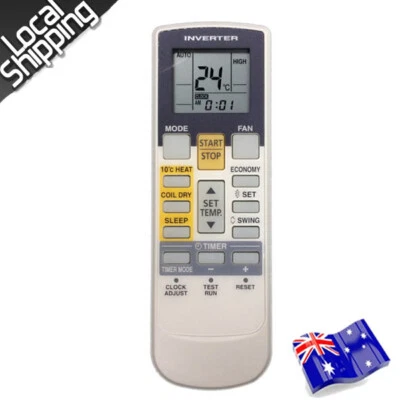 $21.50 • Buy For Fujitsu Air Conditioner Replacement Remote Control AR-RAH1E, AR-RAH2E RAH1U