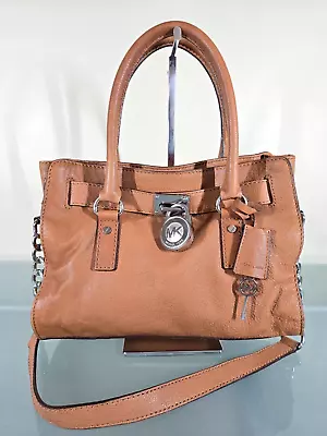 MICHAEL KORS Hamilton Satchel Crossbody Shoulder Bag Purse AP-1008 • $39.99