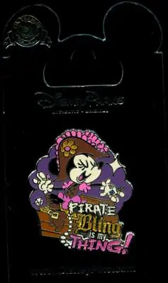 £6.74 • Buy Pirate Minnie Mouse Pirate Bling Is My Thing! Disney Pin 119546