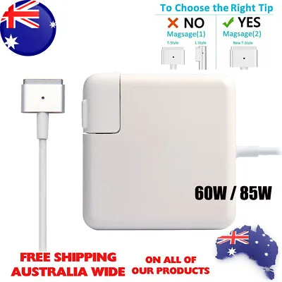 A1502 A1398 For Apple Adapter MacBook Pro / MacBook Air Charger 85W | 60W T TIP • $26.99