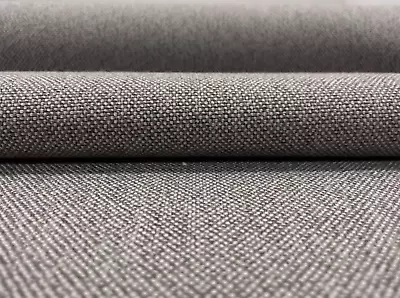 1.625 Yd Maharam Meld Crater Ash Gray Brown Polyester Upholstery Fabric MSRP 62 • $26