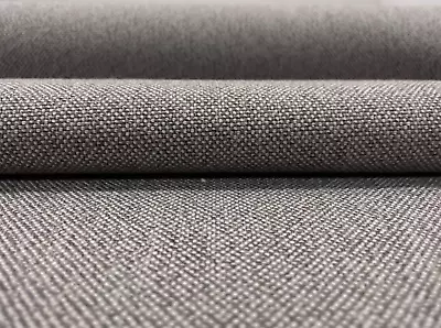 1.875 Yd Maharam Meld Crater Ash Gray Brown Polyester Upholstery Fabric MSRP 72 • $30