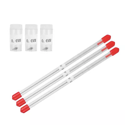 £6.58 • Buy 3 Set 0.4mm Airbrush Nozzle Airbrush Needles Replacement Parts For Spray