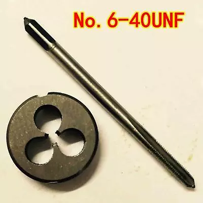 No. 6-40UNF Plug Tap Die Threading Tool For Machine UNF 6-40 Right Hand  • $5.99