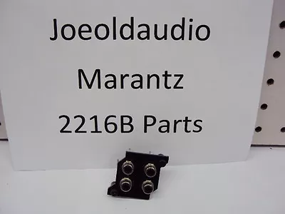Marantz 2216B Receiver PhonoAuxTape Monitor Inputs Parting Out Entire 2216B • $18.99