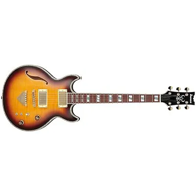 Ibanez AR520HFM AR Series Semi-Hollow Guitar Bound Jatoba Violin Sunburst • $799.99