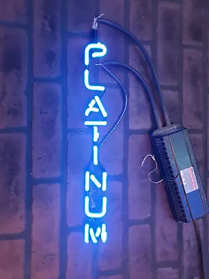Bud Light Platinum Neon Sign Replacement Tube - Platinum Tube Only • $40