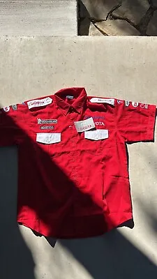 VTG Racing Toyota Panasonic Michelin Button Up Shirt • $65