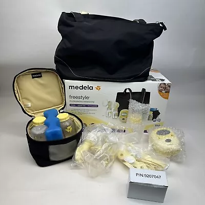 Medela Freestyle Double Electric Breast Milk Pump Hands Free Rechargeable 67060 • $199.44