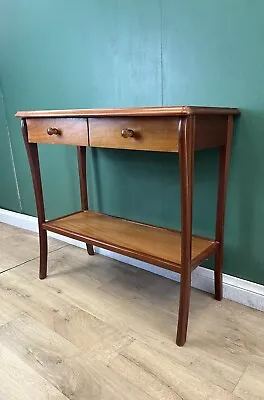 Retro/Vintage Mid Century Teak Console Table By Nathan Furniture-Courier  • £200