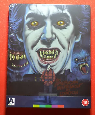 £28.99 • Buy New & Sealed UK Edition An American Werewolf In London Steelbook  Blu-ray 
