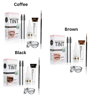 ICONSIGN Professional Tinting Eyelash & Eyebrow Dye Tint Lash Kit Three Colours • £1.69